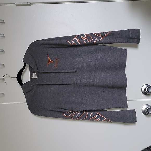VICTORIA SECRET TEXAS LIGHTWEIGHT LS HOODIE - Picture 1 of 5